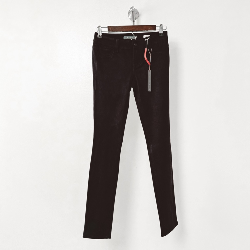 *NWT* Anthro Level 99 Liza Velour Soft Winter Fall Casual‎ Skinny Jean Pants